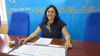 Amalia Gutiérrez, portavoz del PP de Villarrobledo.