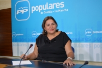 La diputada regional, Cesárea Arnedo.