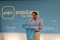 Francisco Núñez, presidente del PP de Albacete.