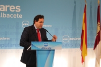 Francisco Núñez, presidente del PP de Albacete.
