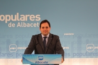 Francisco Núñez, presidente del PP y viceportavoz del Grupo Parlamentario Popular de Castilla-La Mancha.