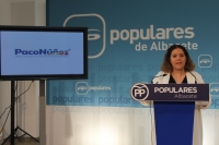 Miriam García, secretaria provincial de NNGG Albacete.