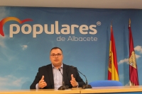 Bernardo Ortega, viceportavoz del PP de Albacete y candidato a las Cortes regionales.