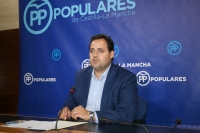 Paco Núñez, portavoz adjunto del Grupo Popular en las Cortes.