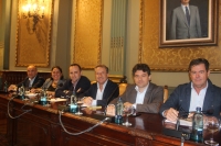 Grupo Popular en el Pleno de la Diputación de Albacete.