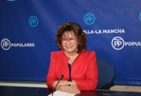 Carmen Riolobos, portavoz regional del PP.