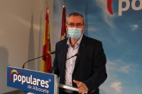 Vicente Aroca, diputado del Grupo Parlamentario Popular en las Cortes regionales.